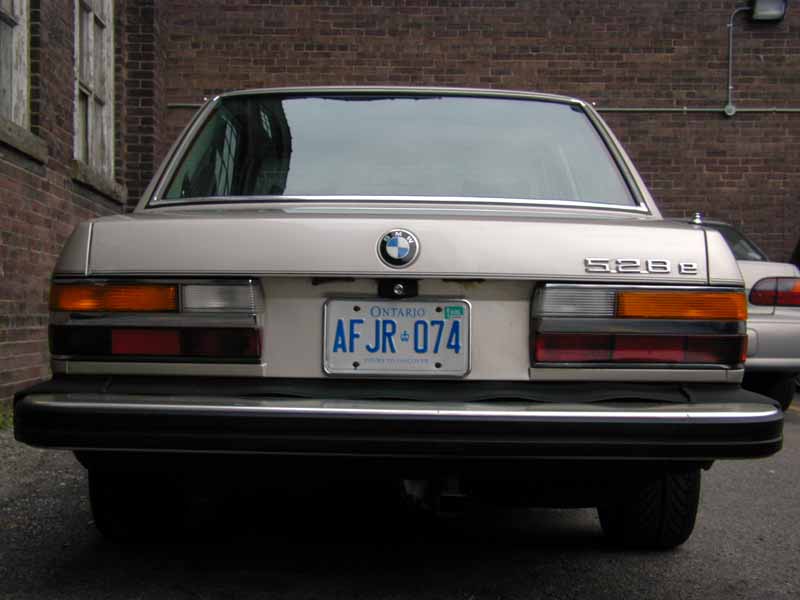 1984 528E bmw